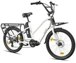 Llobe Cargo, Wei&szlig;, Metall, 125 cm, Freizeit, E-Mobilit&auml;t, E-Bikes