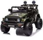 Chipolino Elektroauto, Gr&uuml;n, Kunststoff, 79x80x124 cm, unisex, Spielzeug,