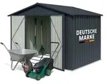 Albatros Ger&auml;tehaus, Anthrazit, Metall, 241x192x171 cm, Aufbewahrung &