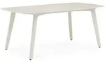 Idimex Gartentisch, Creme, Metall, Metall, Mode, 180x75x90 cm, Gartenm&ouml;bel,