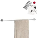 bremermann Badetuchstange, Chrom, Metall, 84x6x7 cm, Badaccessoires,...