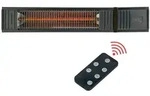 Infrarotstrahler INFRAe2, Schwarz, Metall, 9.4x12.5x54 cm, Freizeit, Heizen &