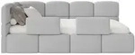 Selsey Kinderbett, Hellgrau, Kunststoff, 1-Sitzer, 120x200 cm, Kinder- &