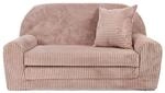 Fortisline Kindersofa, Altrosa, Textil, Uni, Rund, 78x45x104 cm, Oeko-Tex&reg;...