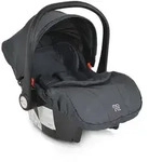 Moni Babyschale, Schwarz, Kunststoff, 44x68x44 cm, unisex, Baby on Tour,...