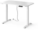 Vicco H&ouml;henverstellbarer, Wei&szlig;, Holzwerkstoff, Rechteckig, 120x120x70 cm,