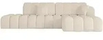 Altdecor Ecksofa, Cappuccino, Kunststoff, 6-Sitzer, 321x164 cm, Wohnzimmer, Sofas &