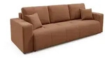 Fun M&ouml;bel Schlafsofa, Kupfer, Textil, 244x82x102 cm, Wohnzimmer, Sofas &...