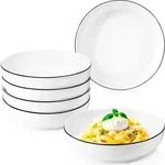 S&auml;nger Pastaschalen, Wei&szlig;, Keramik, 6-teilig, 1.15 L, Rund, Essen & Trinken,