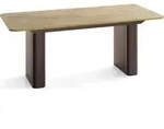 WFL Group Esstisch, Eiche, Metall, 14-Sitzer, Rechteckig,Rechteckig, 296x76x90...