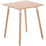 CLP Konsolentisch, Eukalyptusholz, Holz, 60x70x60 cm, Wohnzimmer,...