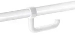 Delabie Wc-Papierhalter, Wei&szlig;, Metall, Werkzeug/Technologie, Zylindrisch,