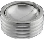 Relaxdays Windaschenbecher, Silber, Metall, Essen & Trinken, Barausstattung