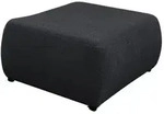 Fun M&ouml;bel Polsterhocker, Schwarz, Textil, 98x42x66 cm, Wohnzimmer, Hocker