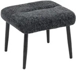 Homcom Sitzhocker, Dunkelgrau, Textil, 41x38x45 cm, Wohnzimmer, Hocker