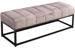 Mid.you Sitzbank, Rosa, Metall, 2-Sitzer, 108x40x40 cm, Esszimmer, B&auml;nke,...