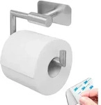 bremermann Toilettenpapierhalter, Edelstahl, Metall, 15x10.5x5.5 cm,...