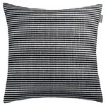 Musterring Kissenbezug Mr-Bricks, Creme, Schwarz, Textil, Streifen, 45x45 cm,