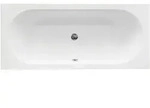 bad land Badewanne, Wei&szlig;, Kunststoff, 75x55.5x170 cm, Badezimmer, Baden &...