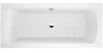 bad land Badewanne, Wei&szlig;, Kunststoff, 80x62x180 cm, Badezimmer, Baden &...