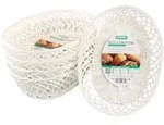 Kesper Brotkorb, Wei&szlig;, Kunststoff, oval, 31x8.5x23.5 cm, K&uuml;chenzubeh&ouml;r,