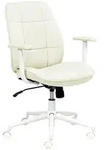 Beliani B&uuml;rostuhl, Wei&szlig;, Mintgr&uuml;n, Textil, 60x87x60 cm, Arbeitszimmer,