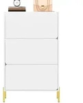 Stilvora Schuhschrank, Wei&szlig;, Metall, Rechteckig,Rechteckig, rund, 73x120x24 cm,