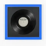 K-M&ouml;bel Schallplatten, Blau, Holz, Rechteckig, 40x40 cm, Bilder und Zubeh&ouml;r,