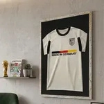 K-M&ouml;bel Trikotrahmen, Mehrfarbig, Holz, Rechteckig, 70x100 cm, Bilder und...