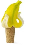 Donkey Products Weinstopper, Wei&szlig;, Keramik, 5x5.5x5 cm, Essen & Trinken,