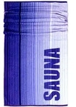 Lashuma Saunahandtuch, Hellblau, Blau, Textil, Gestreift, Rechteckig, 85x200 cm,