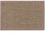 Kunstloft Fussmatte, Grau, Naturmaterialien, Beton Optik, Rechteckig, 40x1 cm, f&uuml;r