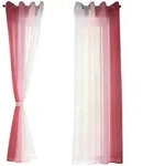 Gardinenbox Vorhang, Rosa, Textil, 140x175 cm, Oeko-Tex&reg; Standard 100,