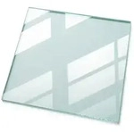 Tulup Tischplatte, Transparent, Glas, Rund, 50x0.4x50 cm, Esszimmer, Tische,