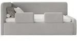 Selsey Kinderbett, Hellgrau, Kunststoff, 1-Sitzer, 90x200 cm, Kinder- &...