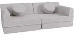 Juskys Kindersofa, Beige, Textil, 150x50x75 cm, Kinderzimmer & Jugendzimmer,
