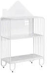 Home Deluxe Kinderregal, Wei&szlig;, Metall, 2 F&auml;cher, 61x102x28 cm, Kinder- &