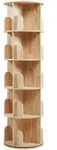 [en.casa] Kinderregal, Natur, Holz, Kiefer, 44x157x44 cm, Kinder- &...
