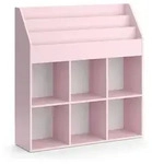 Vicco Kinderregal, Rosa, Holzwerkstoff, 9 F&auml;cher, Rechteckig, 107.2x114.2x31.2...