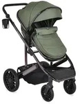 Moni Kombikinderwagen, Gr&uuml;n, Metall, 59x108x87 cm, unisex, Federung, Baby on...