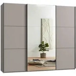 luma-home Schwebet&uuml;renschrank, Sand, Holzwerkstoff, Nachbildung, 3 F&auml;cher,...