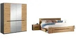 Inn.Furn Schlafzimmer, Eiche Artisan, Grau, Holzwerkstoff, Nachbildung,Eiche,...