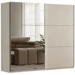 Masseno Schwebet&uuml;renschrank, Beige, Holzwerkstoff, 4 F&auml;cher, Rechteckig,...