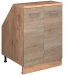 Vicco Dachschr&auml;genschrank, Sonoma Eiche, Honigeiche, Holzwerkstoff, 1 F&auml;cher,