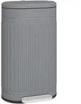 Homcom M&uuml;lleimer, Grau, Metall, 31.2x60.8x36.5 cm, K&uuml;chen, K&uuml;chenausstattung,