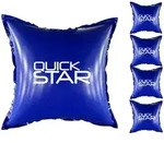 Quick Star Poolkissen, Blau, Kunststoff, Rechteckig, 120x120 cm, Freizeit,...