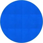 ECD-Germany Pool, Blau, Kunststoff, Rund, 488x488 cm, Freizeit, Pools und