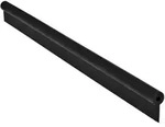 bremermann Bodenabzieher, Schwarz, Kunststoff, 36.8x3x1.4 cm, Badaccessoires,