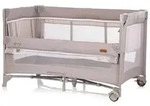 Chipolino Babyreisebett, Beige, Metall, 60x120 cm, Babym&ouml;bel, Babybetten,