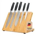Intirilife Messerbrett/Block, Braun, Holz, 18x19x30 cm, Kochen, K&uuml;chenmesser,